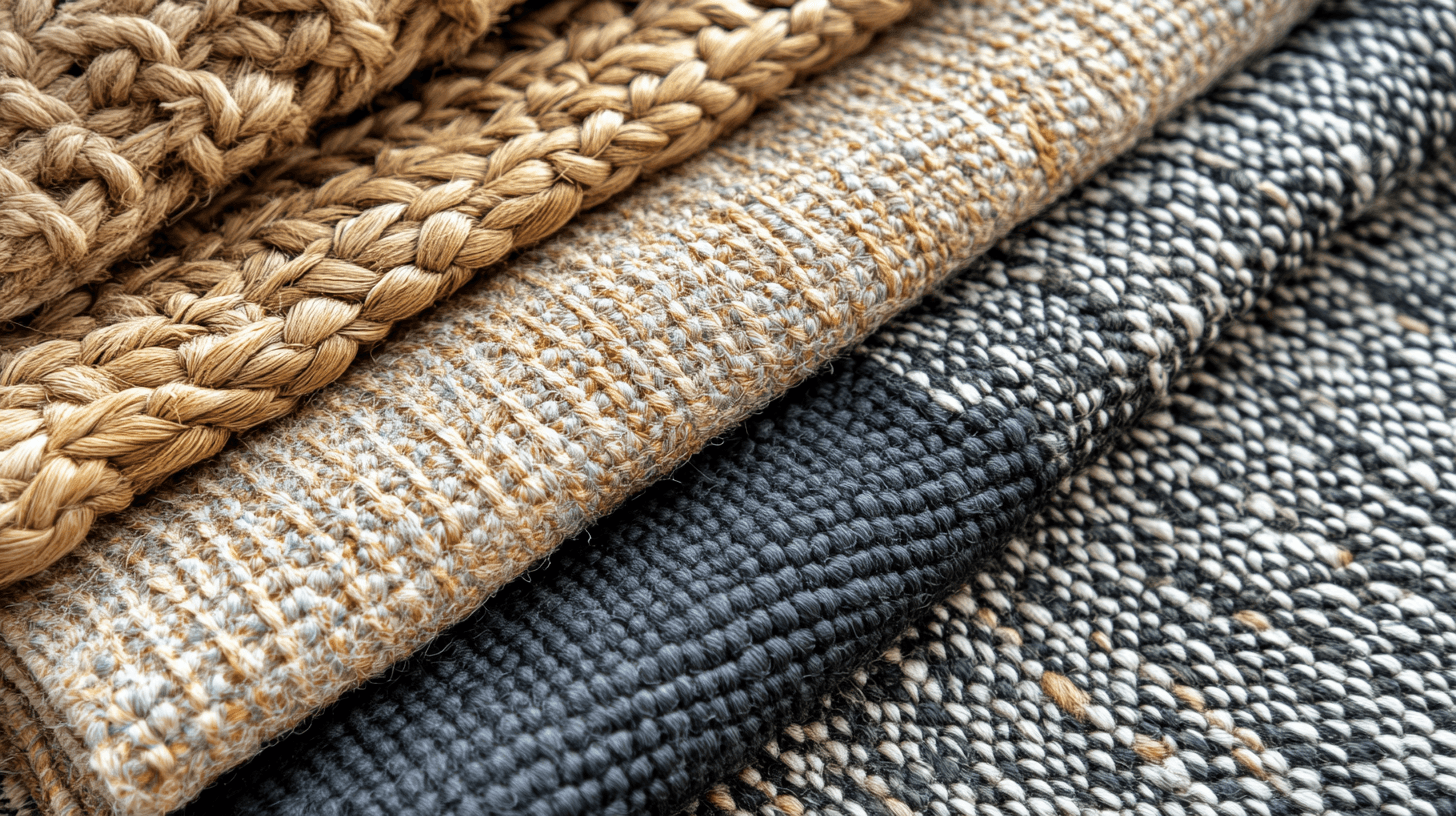 Matériaux et propriétés des tapis d'extérieur