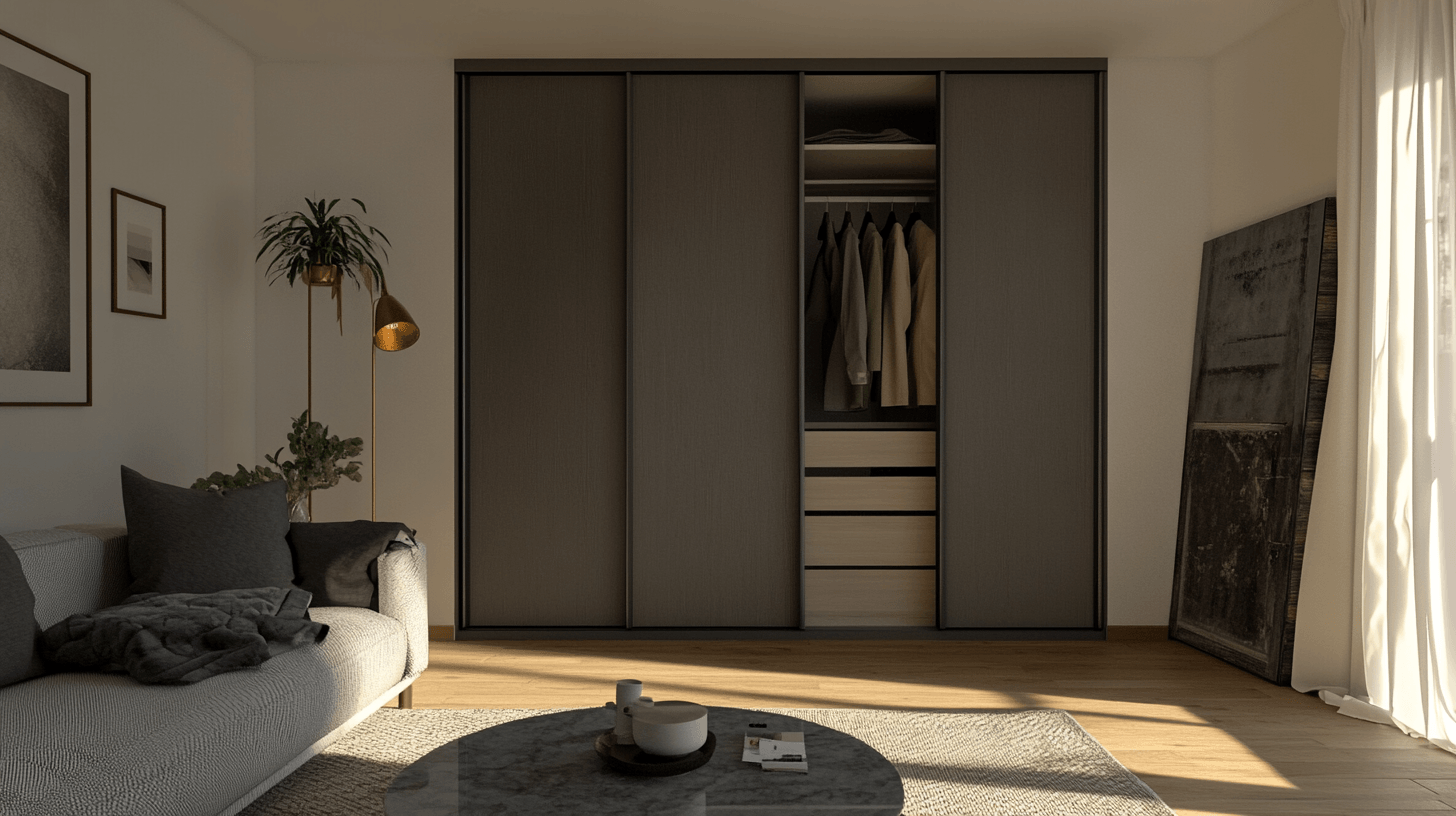 Moderne et pratique : Armoires à portes coulissantes pour chaque pièce