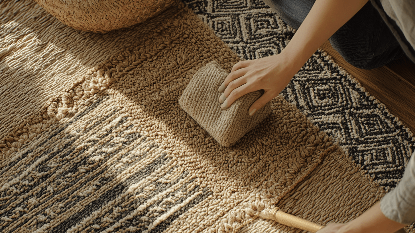 Entretien et conservation des tapis