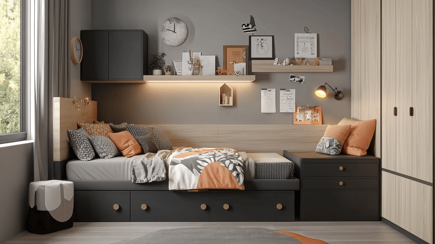 Aménager une chambre d'adolescent : Cool et fonctionnel