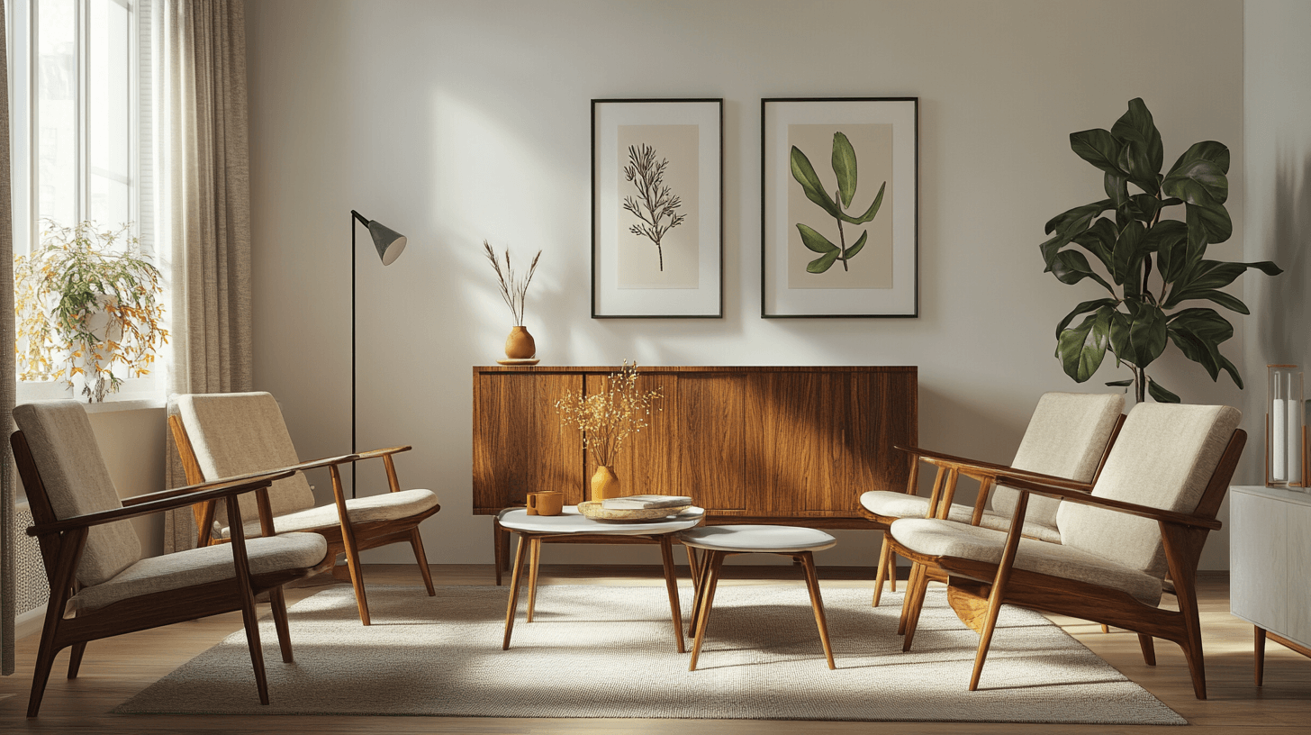 Meubles au style Scandi-Retro : La symbiose parfaite