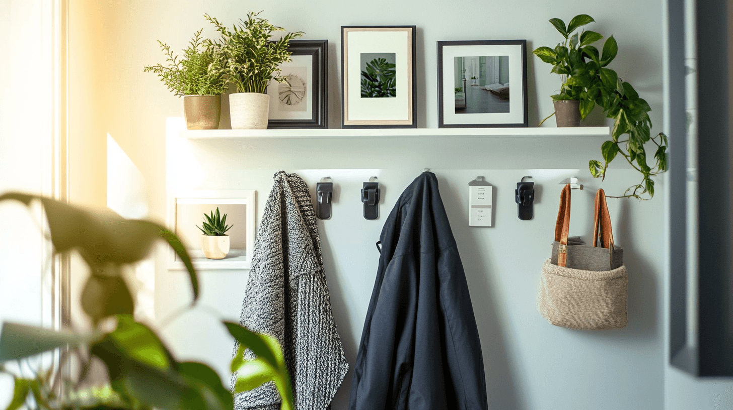 Éléments décoratifs pour le vestiaire