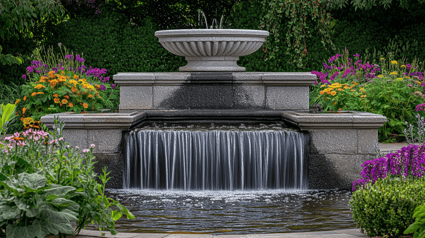 Fontaines de jardin élégantes : Une touche d'élégance