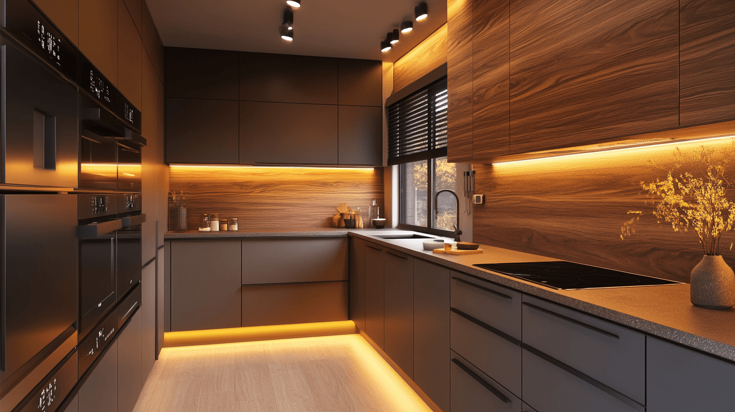Cuisine moderne avec bois : allier chaleur et style