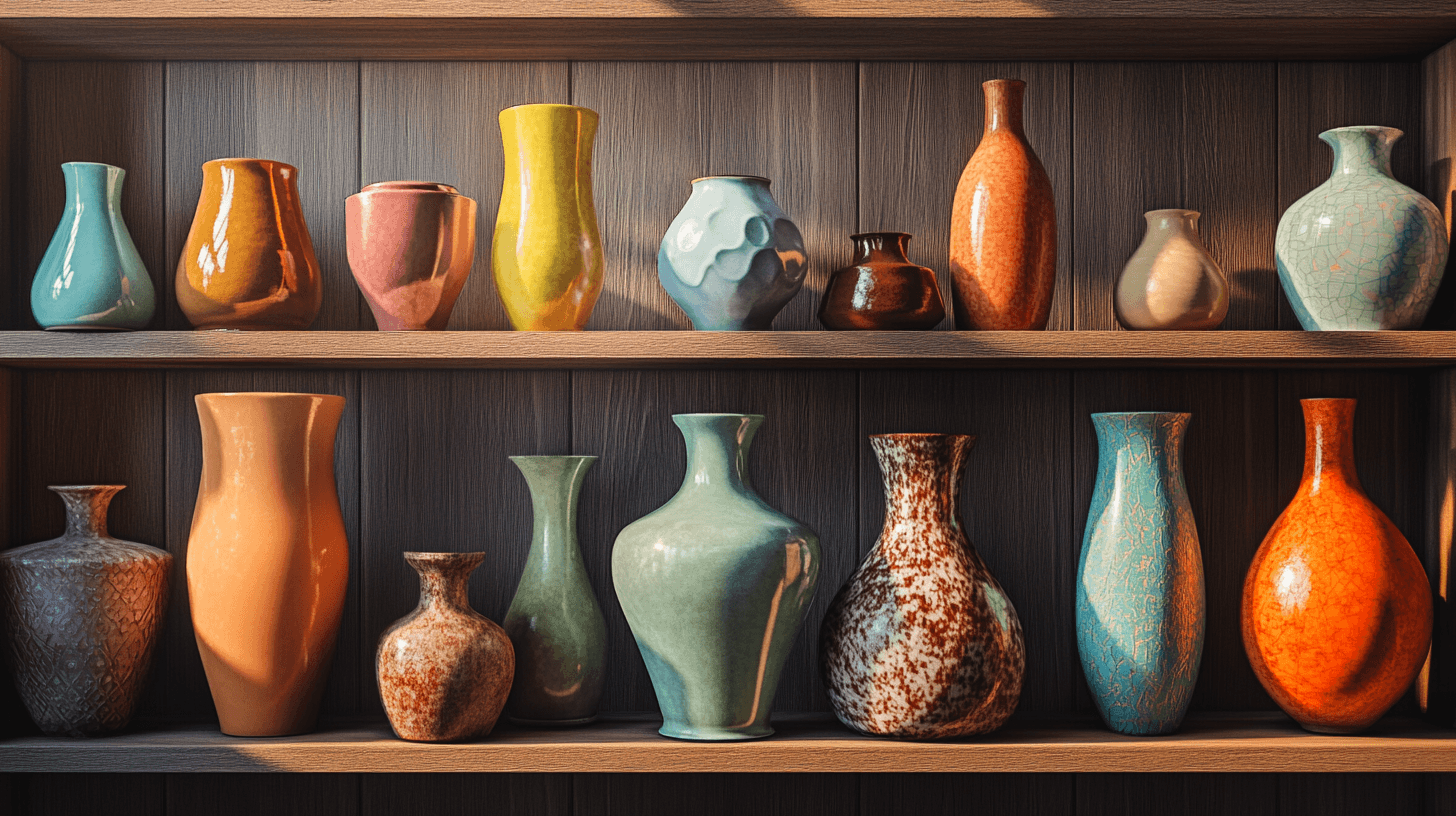 Vases vintage comme accroche-regard : anciens trésors redécouverts
