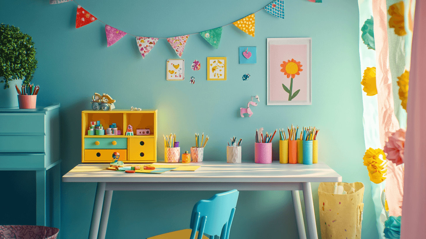 Idées créatives pour l'aménagement des bureaux d'enfants