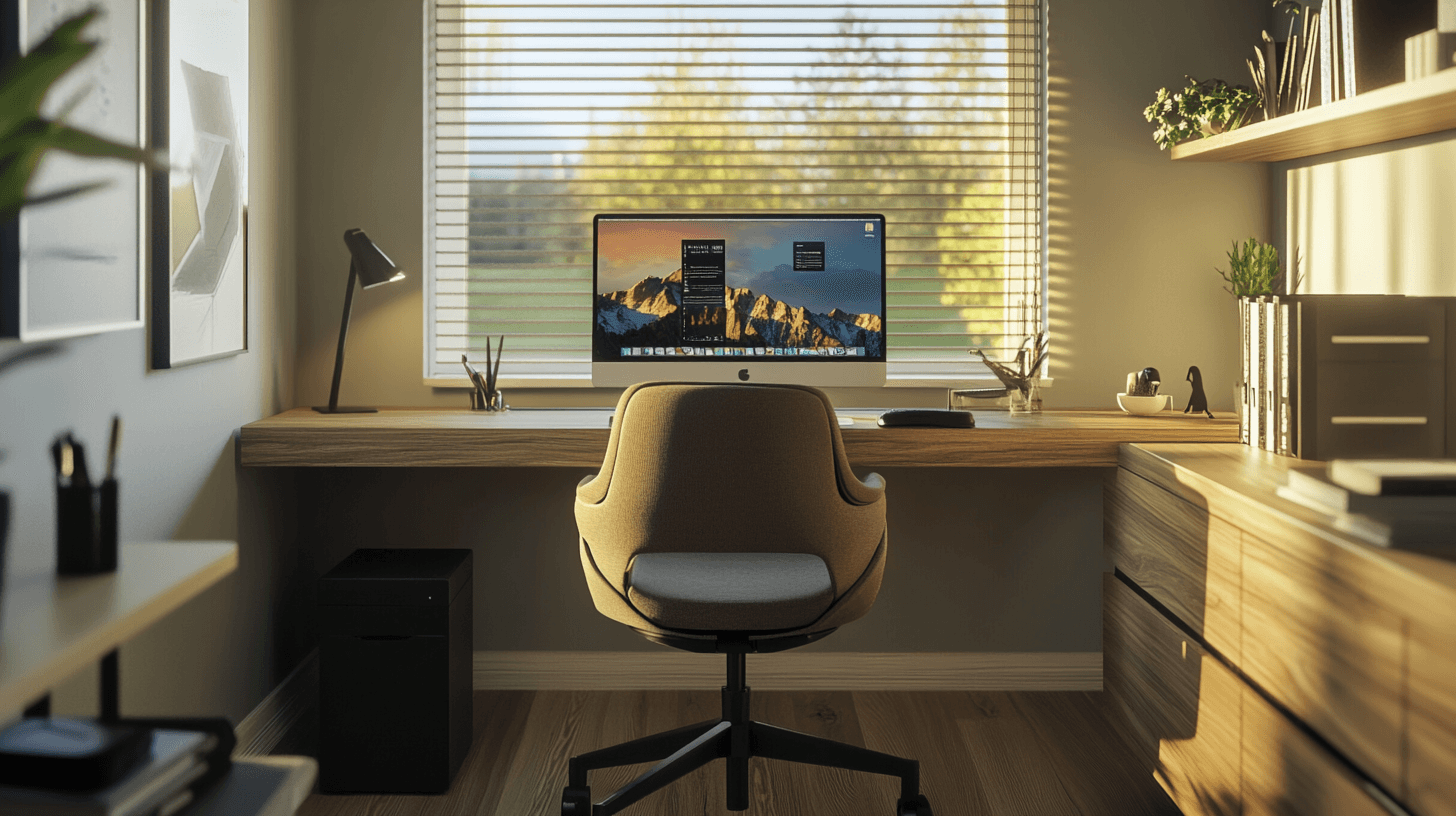 Aménager le bureau à domicile : Ainsi, le travail à domicile devient productif