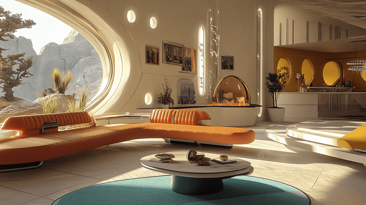 Styles de vie dans le Retro Futurism