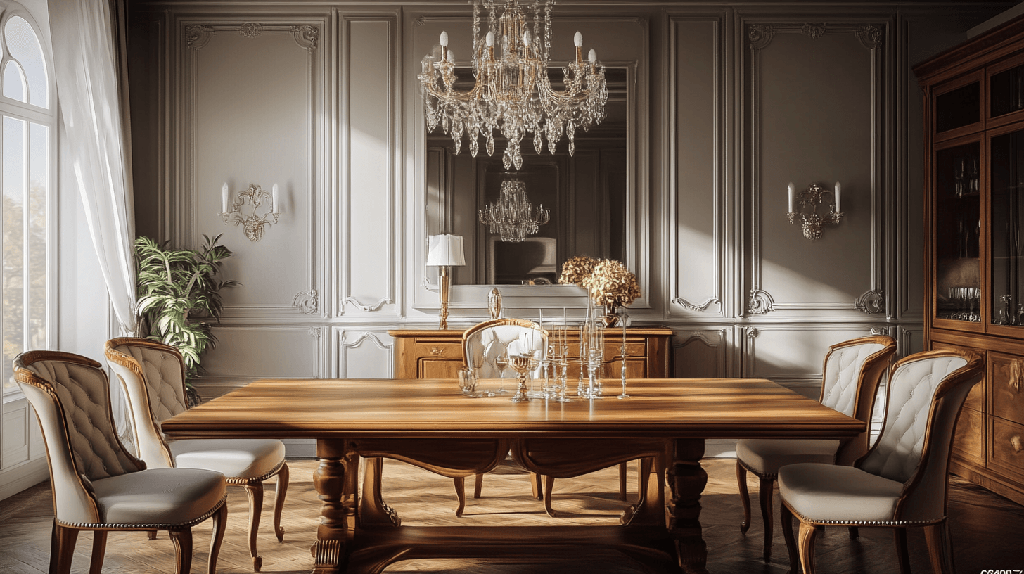 Salle à manger de style classique : Élégance intemporelle pour chaque occasion