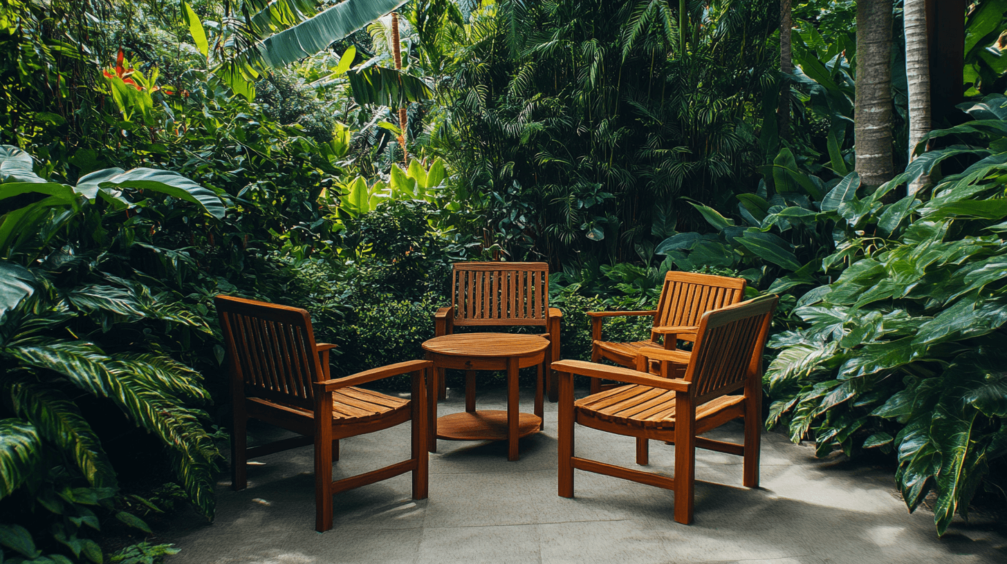 Mobilier de jardin en bois : Élégance naturelle pour l'extérieur