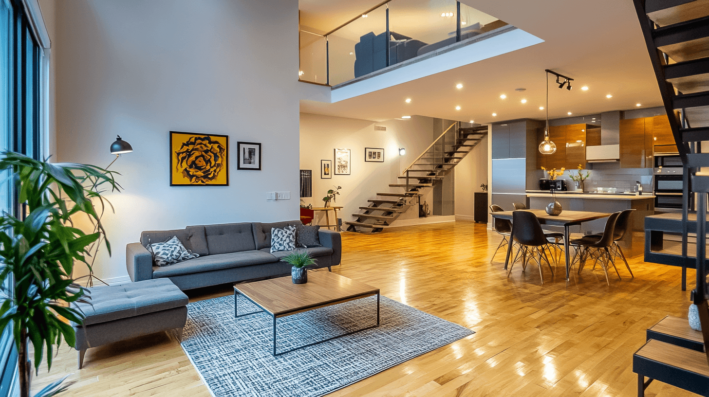 Répartition de l'espace dans le loft : Créer des zones