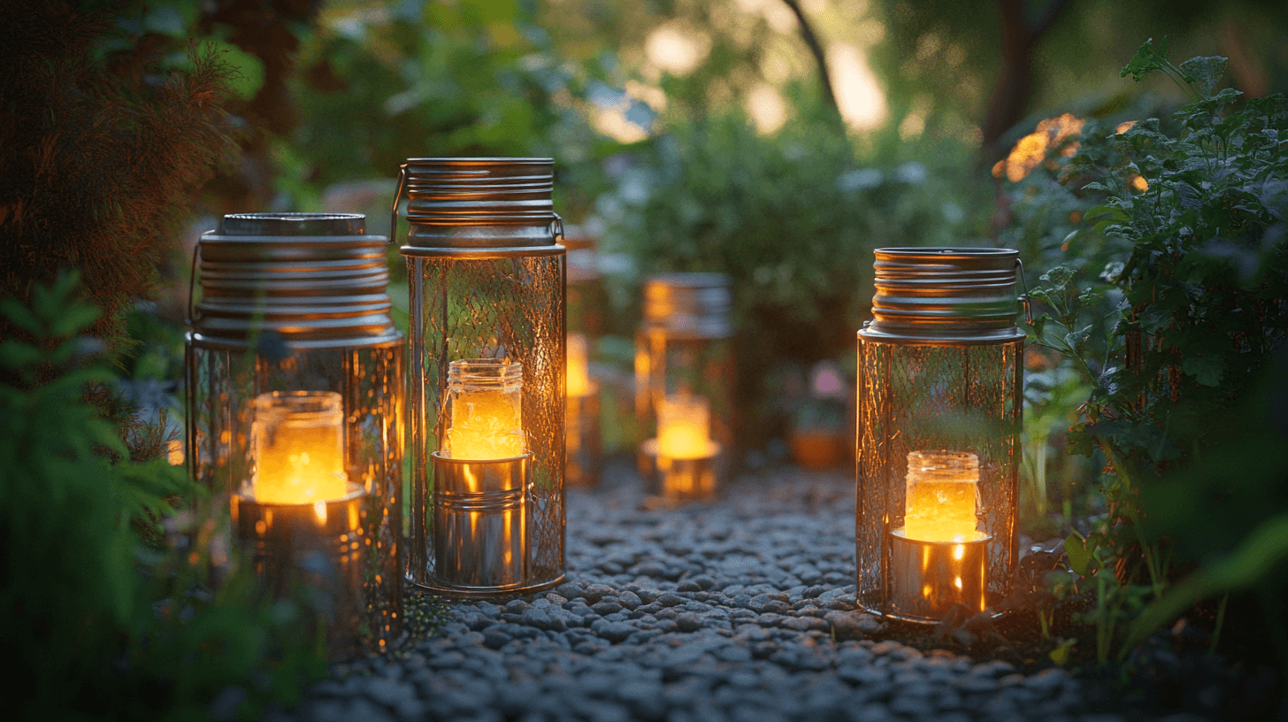 Décoration extérieure avec des lanternes : jeux de lumière dans le jardin