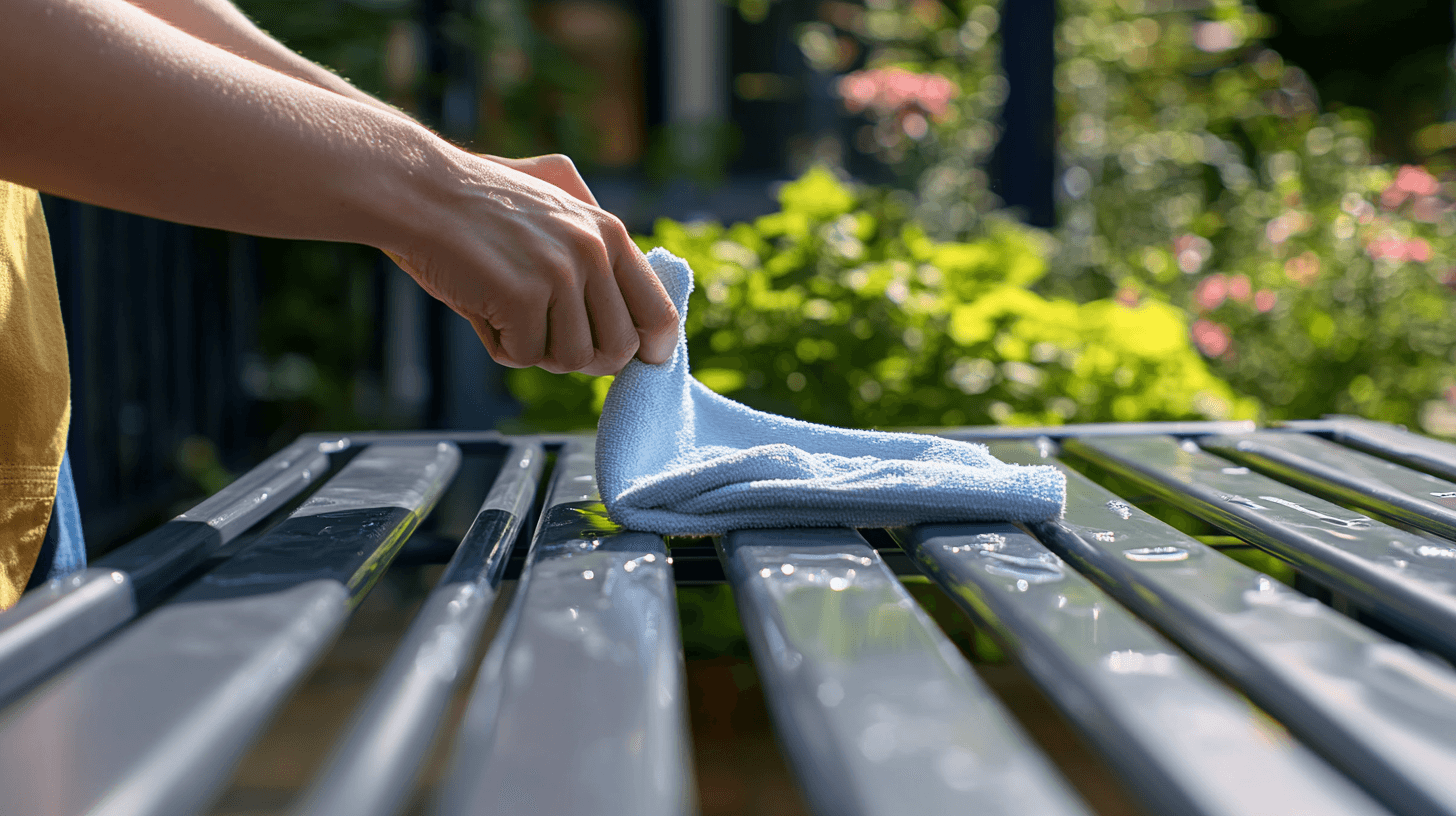 Entretien et nettoyage des meubles de jardin en plastique