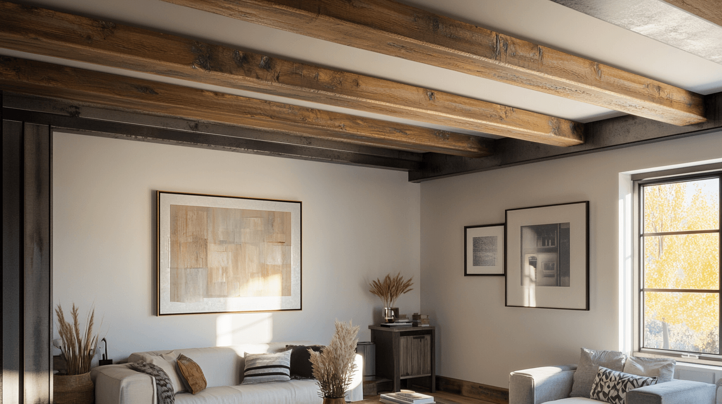 Choix de matériaux pour les poutres de plafond : bois, métal et plus