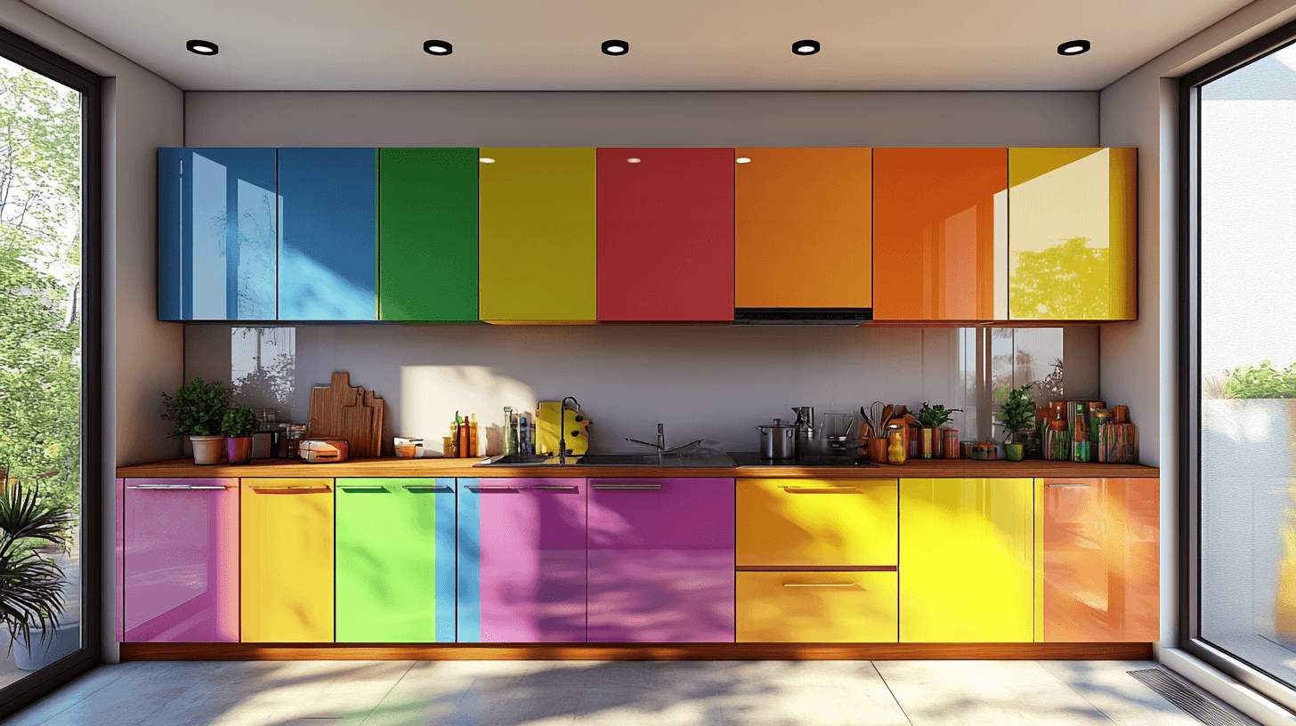 Concepts de couleurs créatives pour la cuisine : Plus qu'un simple lieu pour cuisiner
