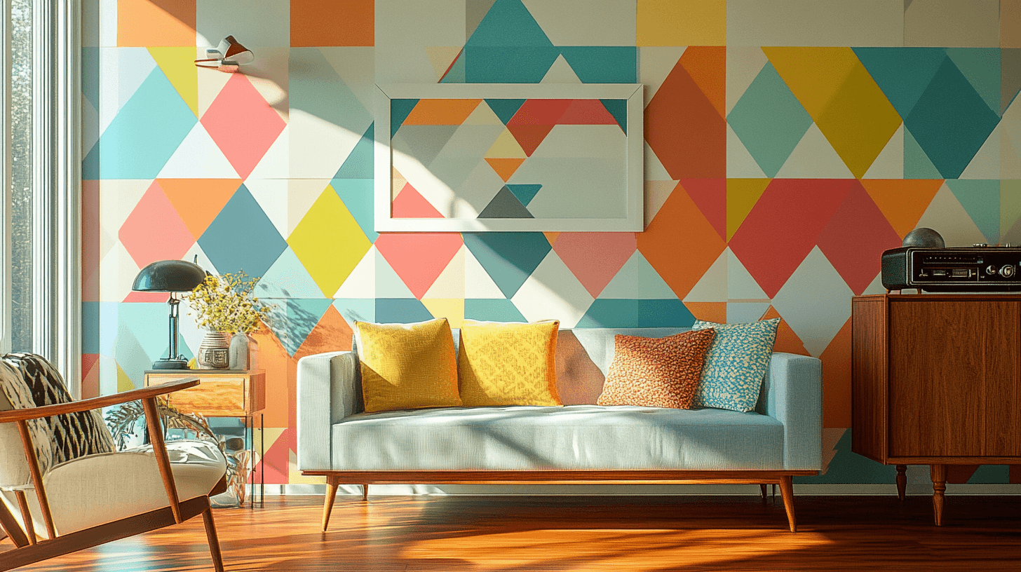 Couleurs et motifs : L'essence du style rétro