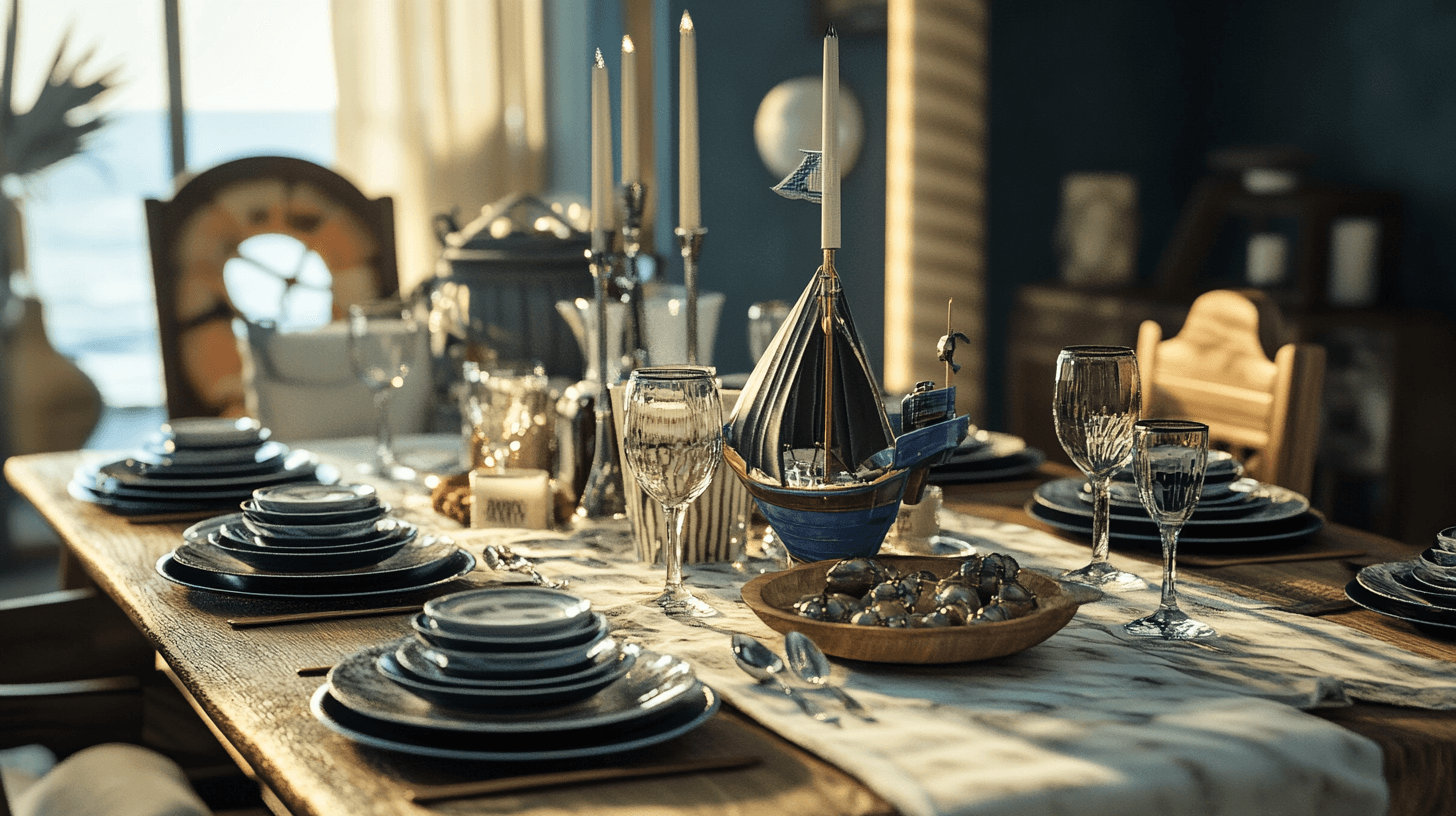 Décoration de table thématique pour des occasions spéciales