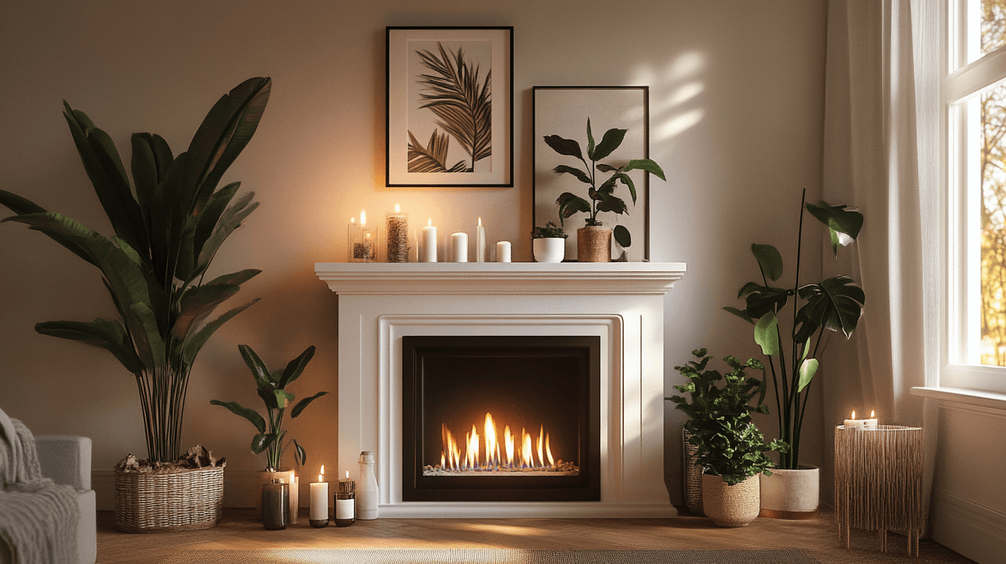 Idées de décoration autour de la cheminée