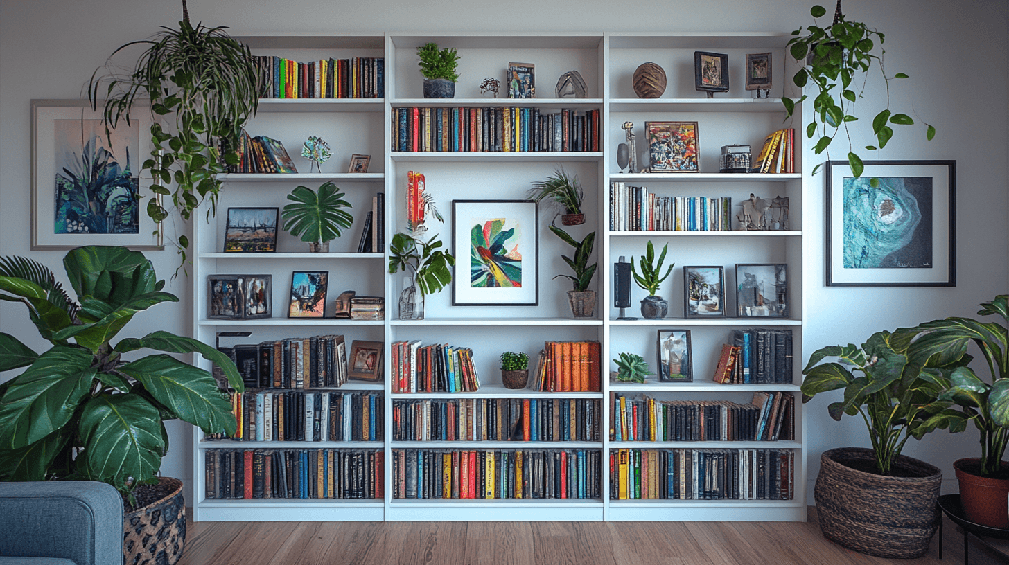 Décoration créative pour vos livres