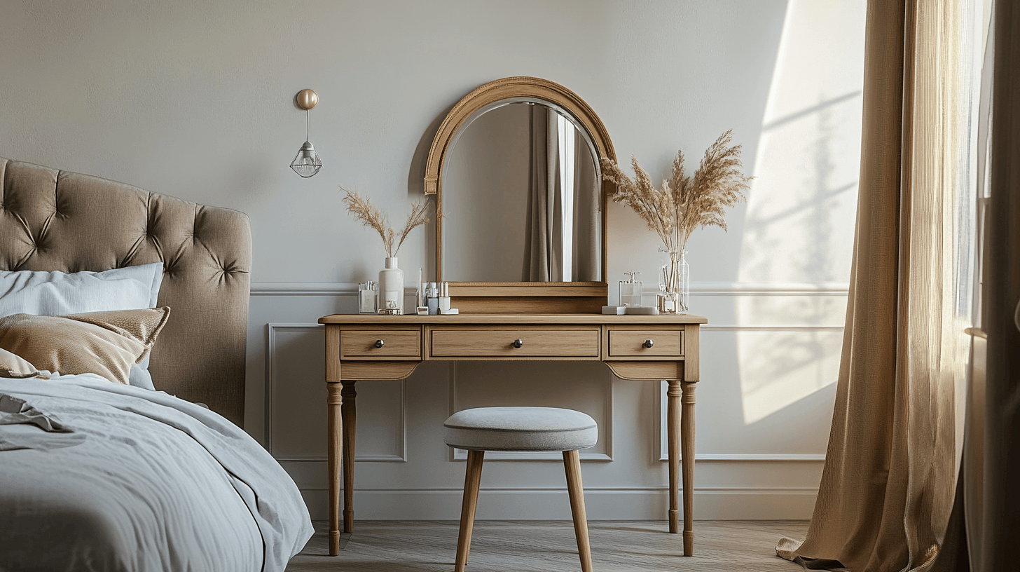 Se maquiller avec style : Coiffeuses pour votre chambre