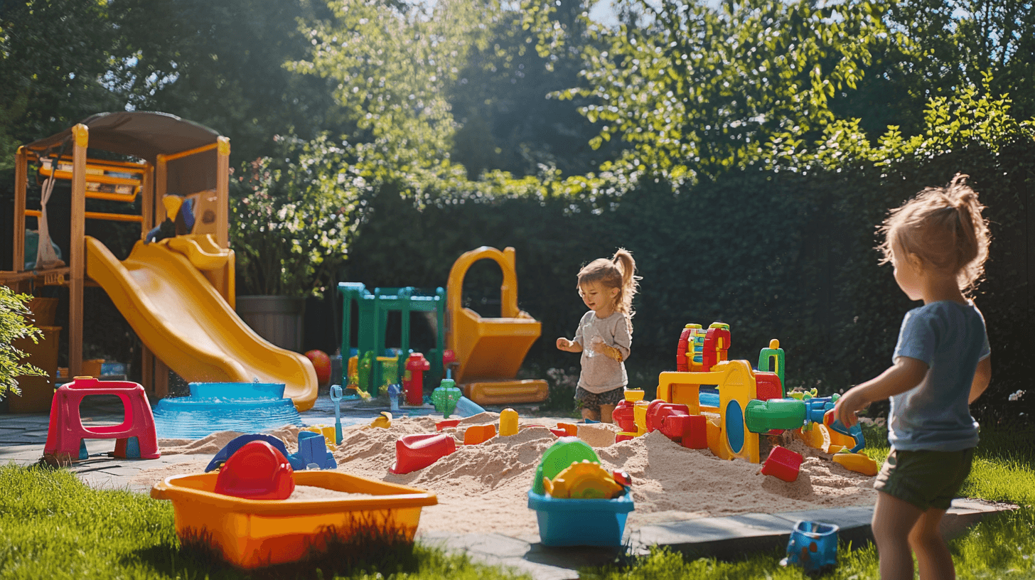 Jouets d'extérieur pour enfants : Divertissement dans le jardin