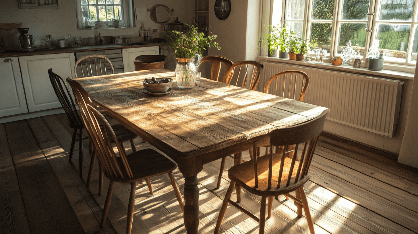Meubles de style maison de campagne : Élégance rustique pour votre salle à manger