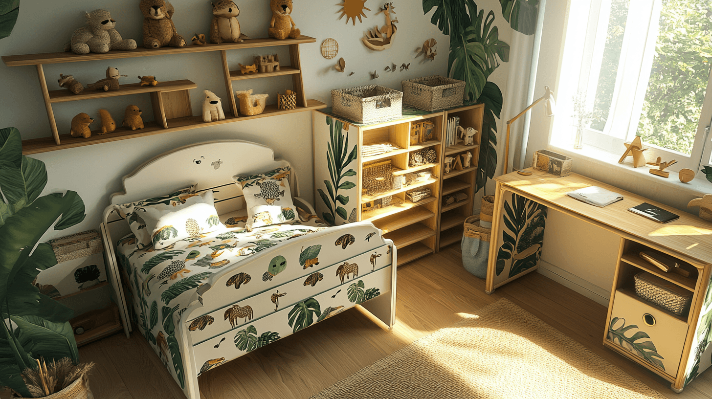 Meubles de style jungle
