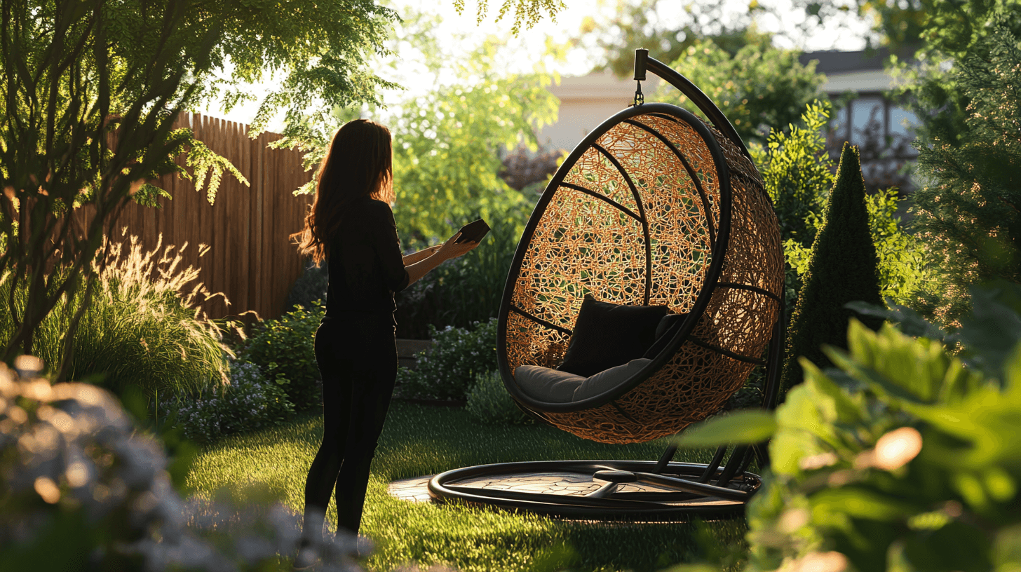 Choisir le bon fauteuil suspendu pour votre espace extérieur