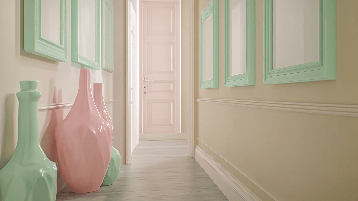 Décoration en tons pastel : mettre des accents