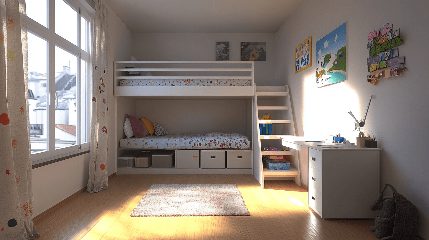 Meubles multifonctionnels pour plus d'espace et d'ordre