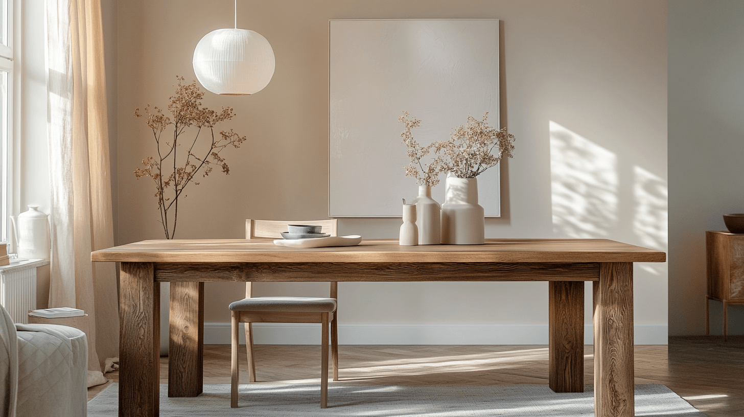 Tables à manger en bois massif : Le compagnon parfait pour des occasions spéciales