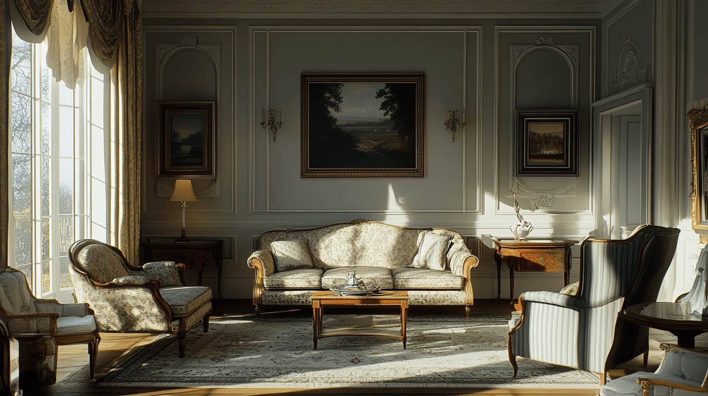 Style géorgien : Élégance classique et lignes épurées