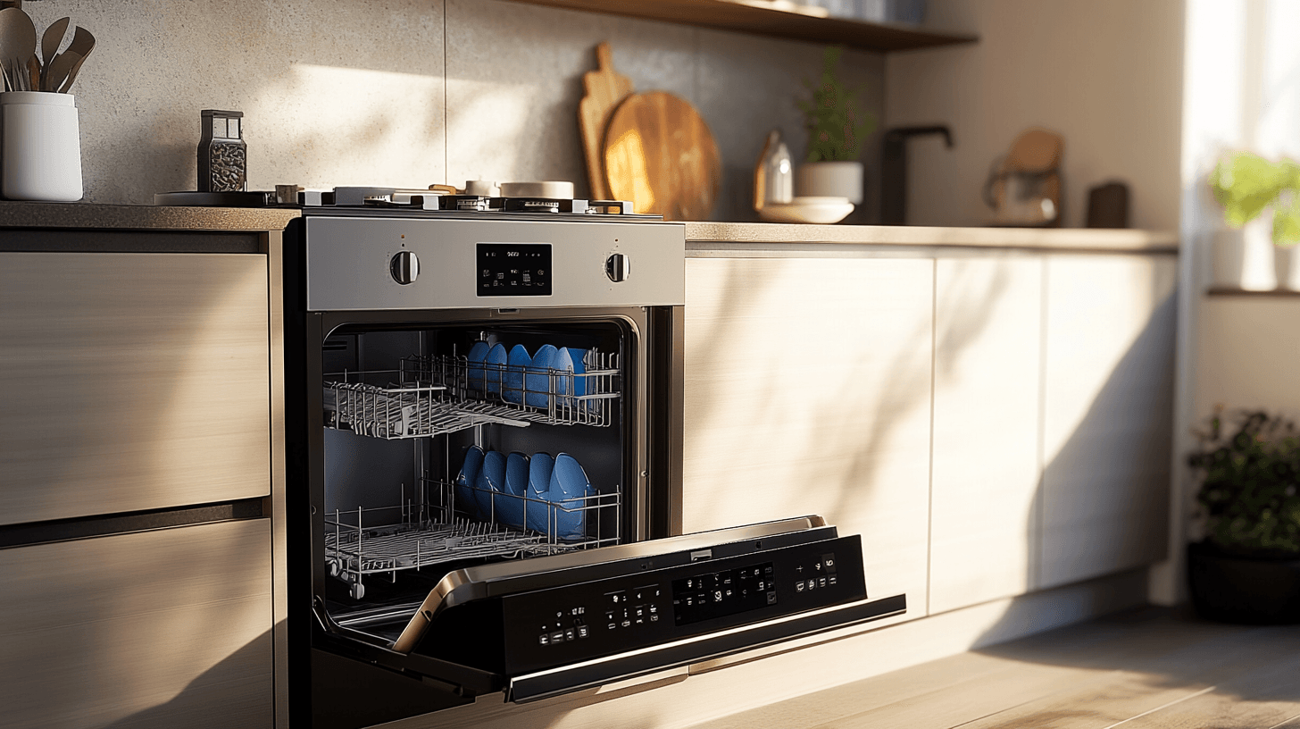 Technologie moderne dans la cuisine de campagne : fonctionnalité rencontre le style