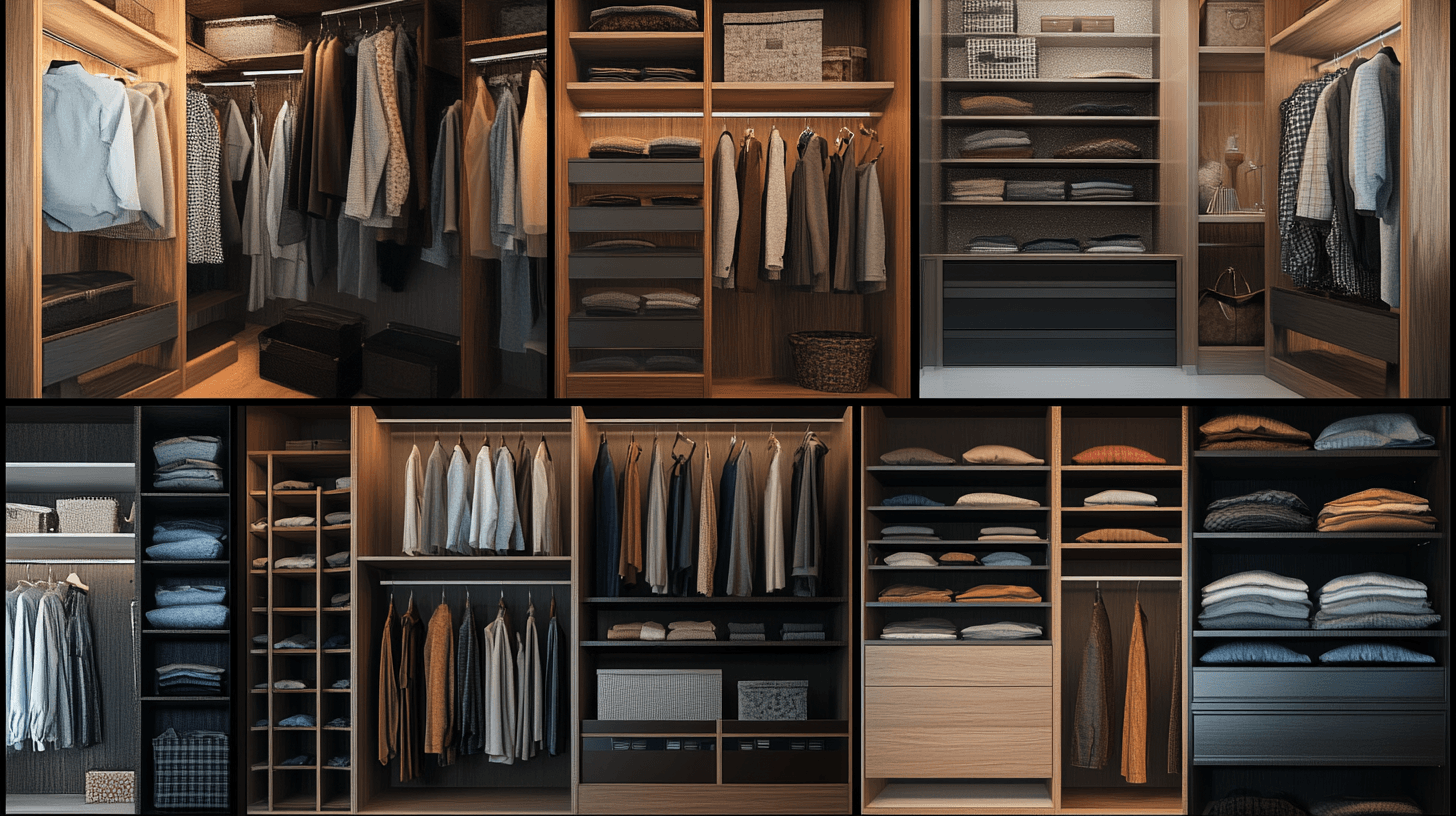 Idées de design pour votre dressing