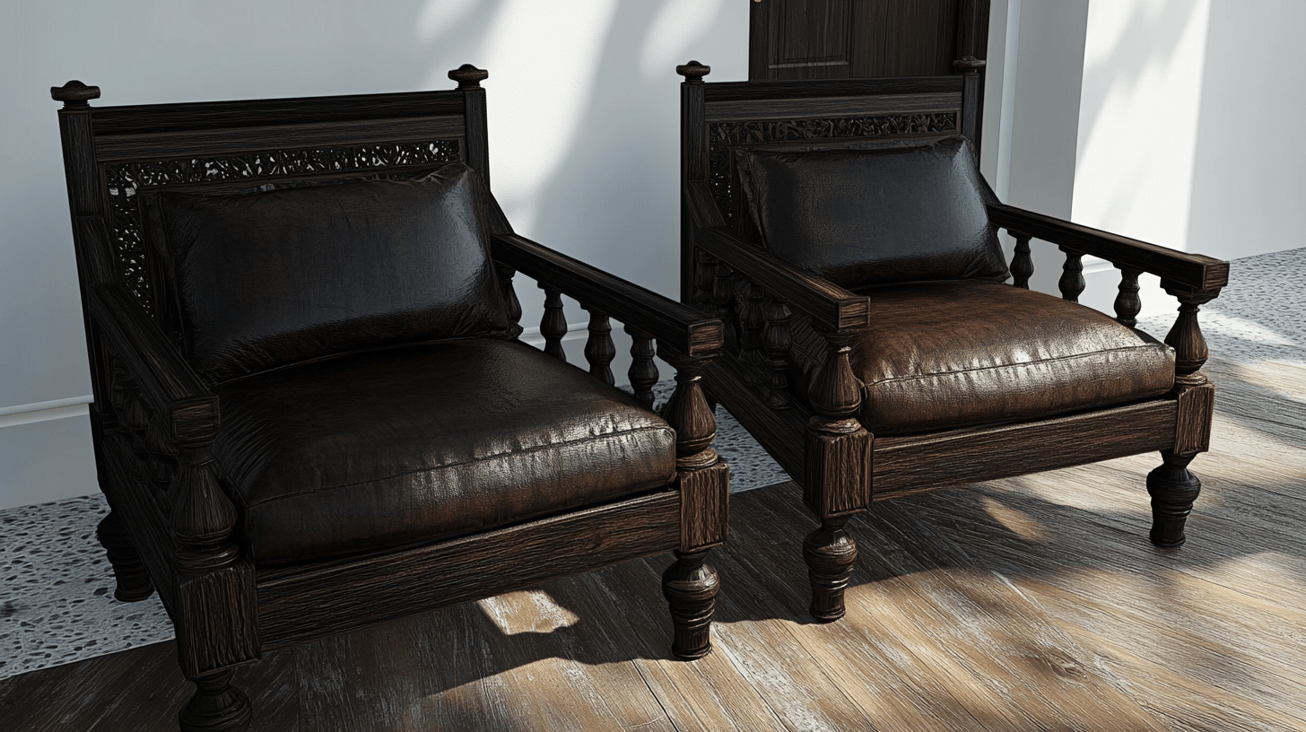 Meubles de style colonial : Bois sombres et designs robustes