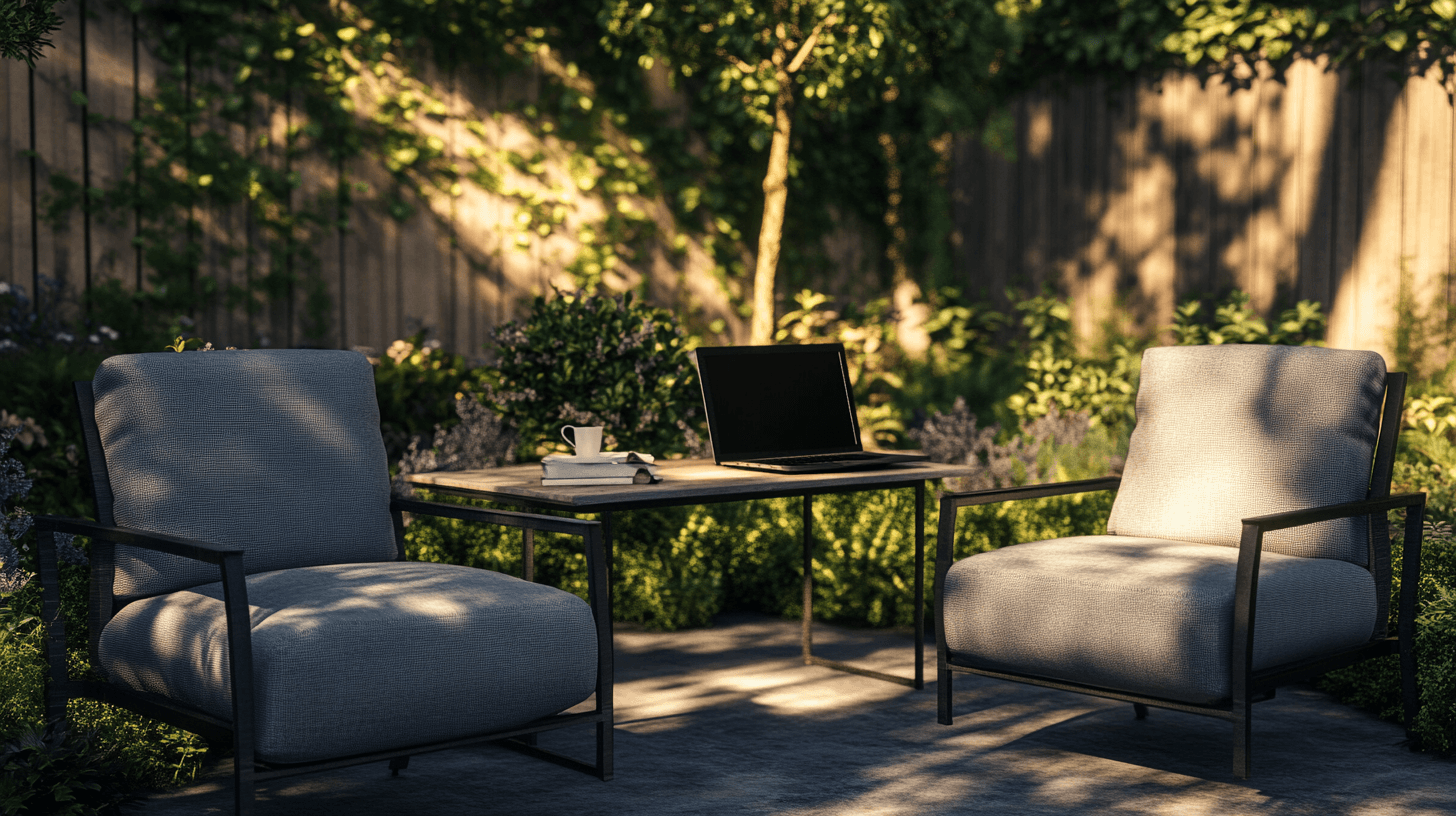 Chaises de jardin ergonomiques pour un travail de longue durée