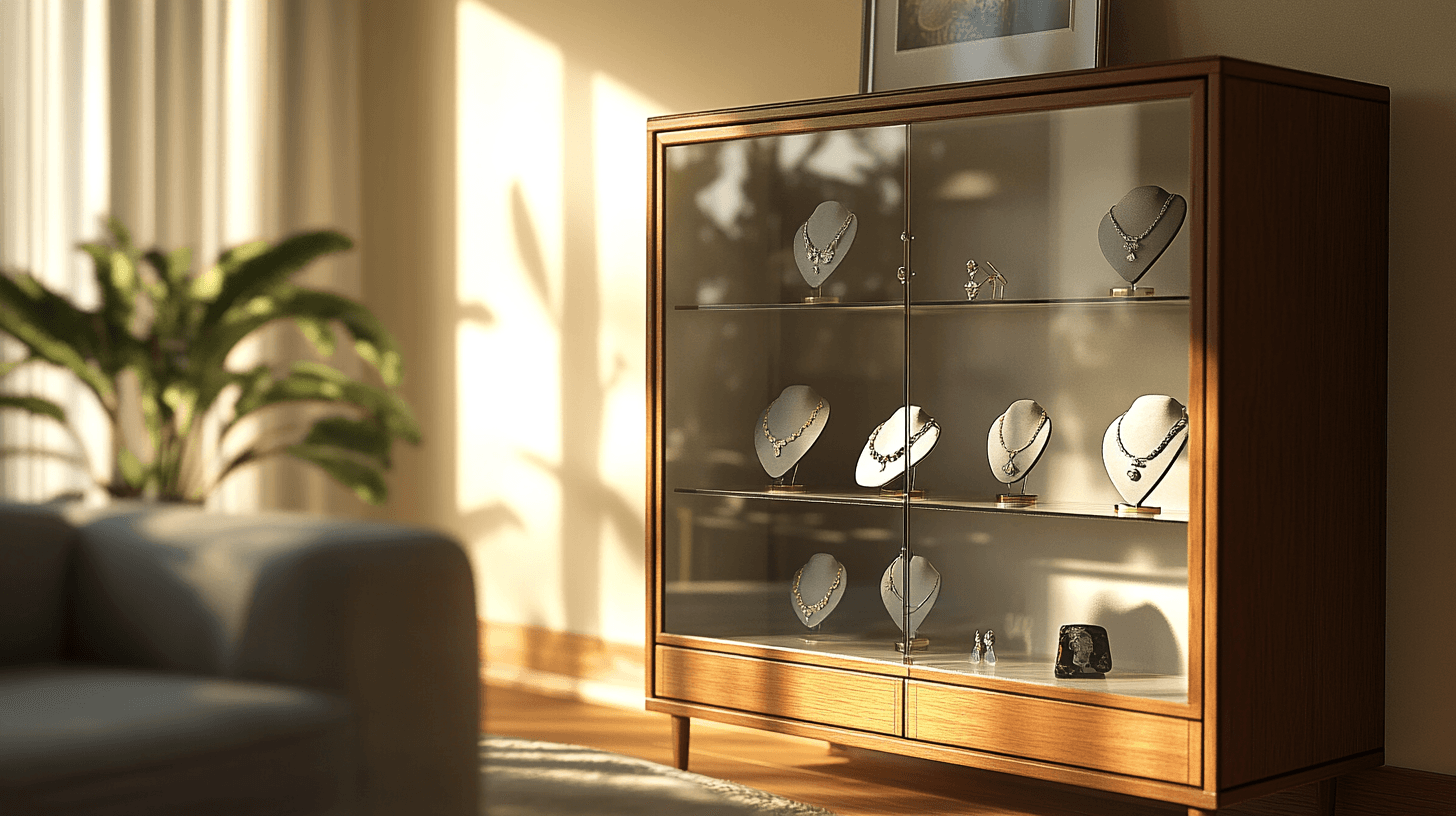 Exposer des bijoux : Vitrines pour des moments spéciaux