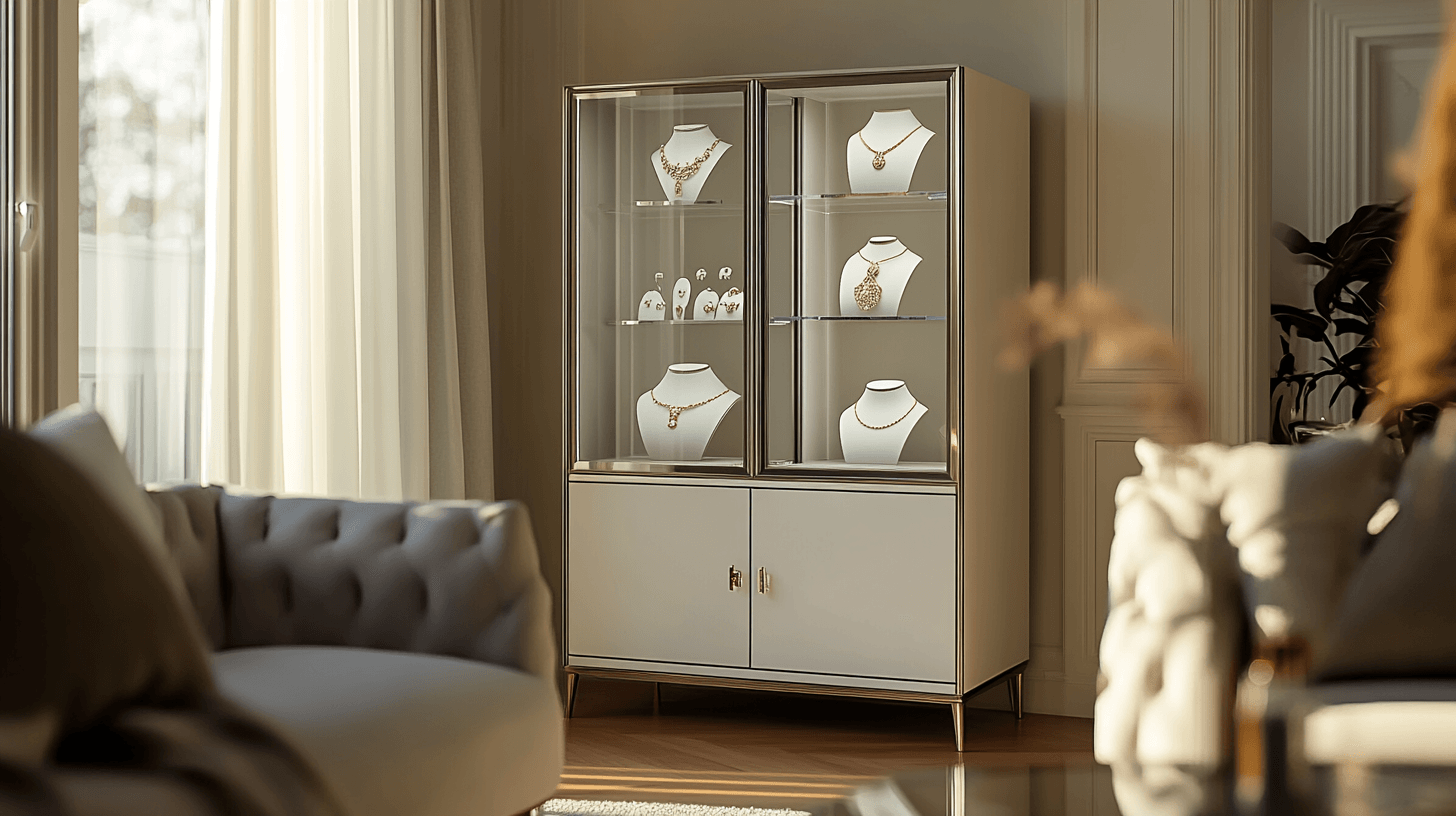 Choisir la bonne vitrine pour vos bijoux