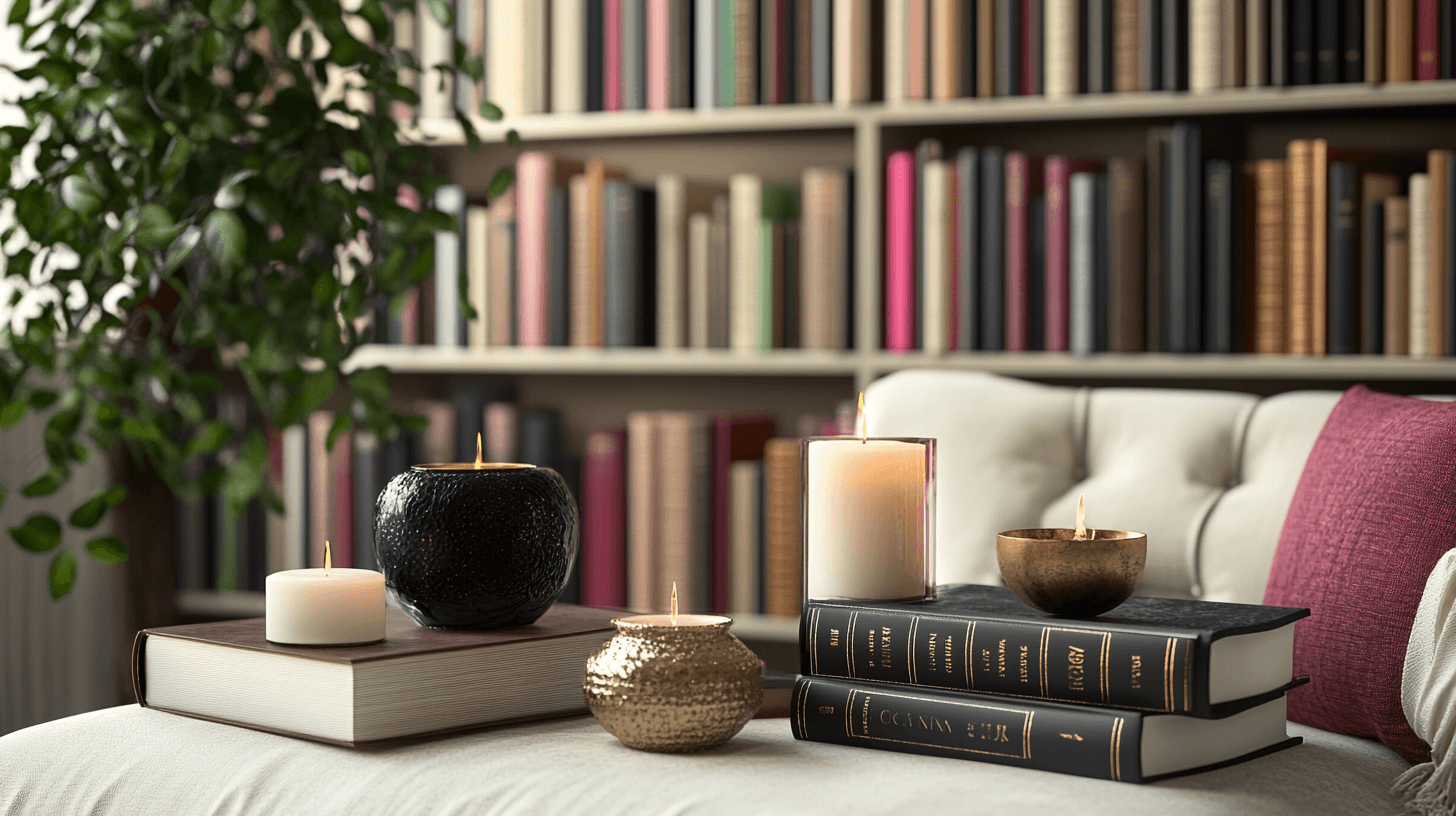 Décoration et accessoires pour la bibliothèque