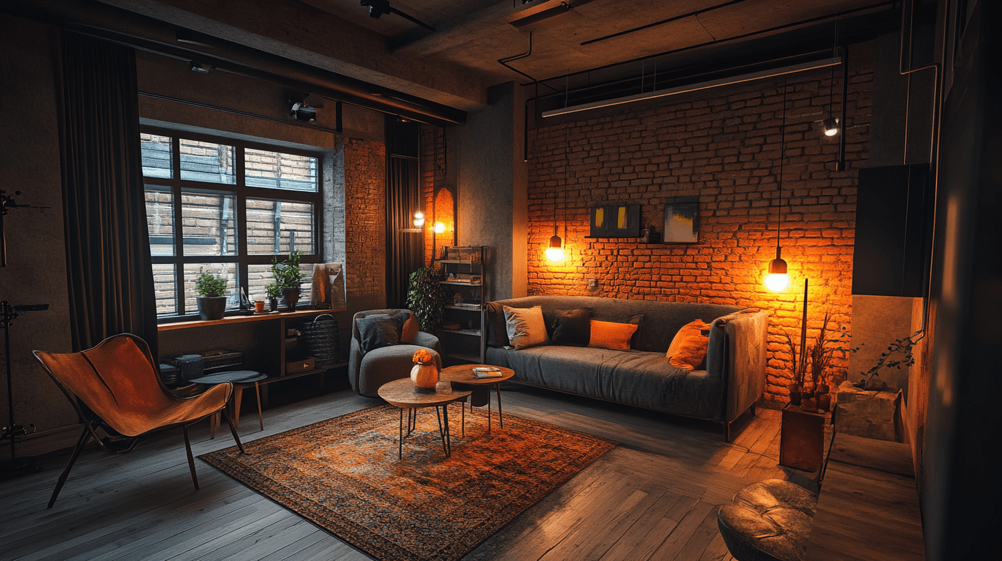 Chambre d'amis de style loft : Moderne et confortable à la fois