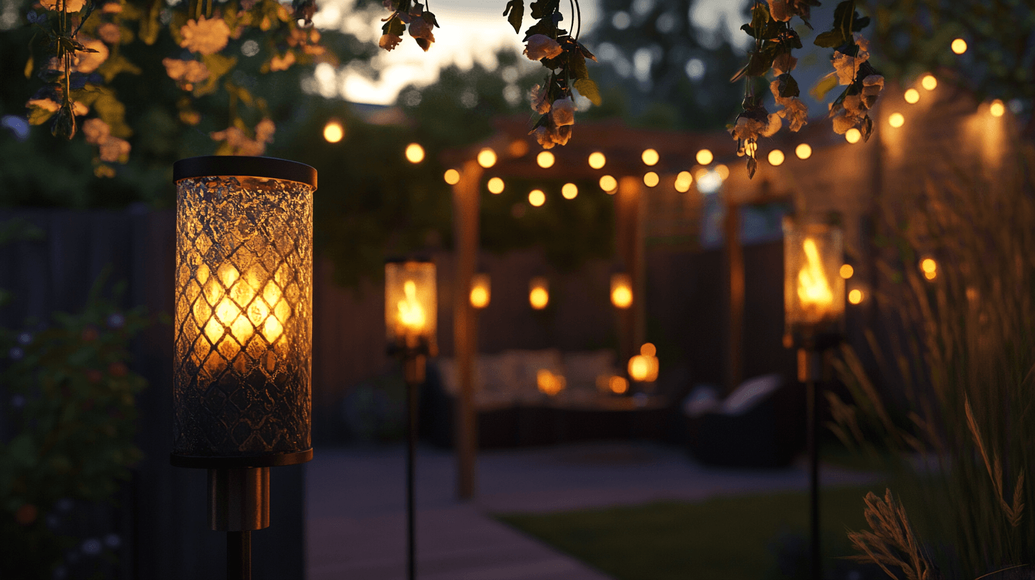 Lampions et torches : Apportez des touches romantiques