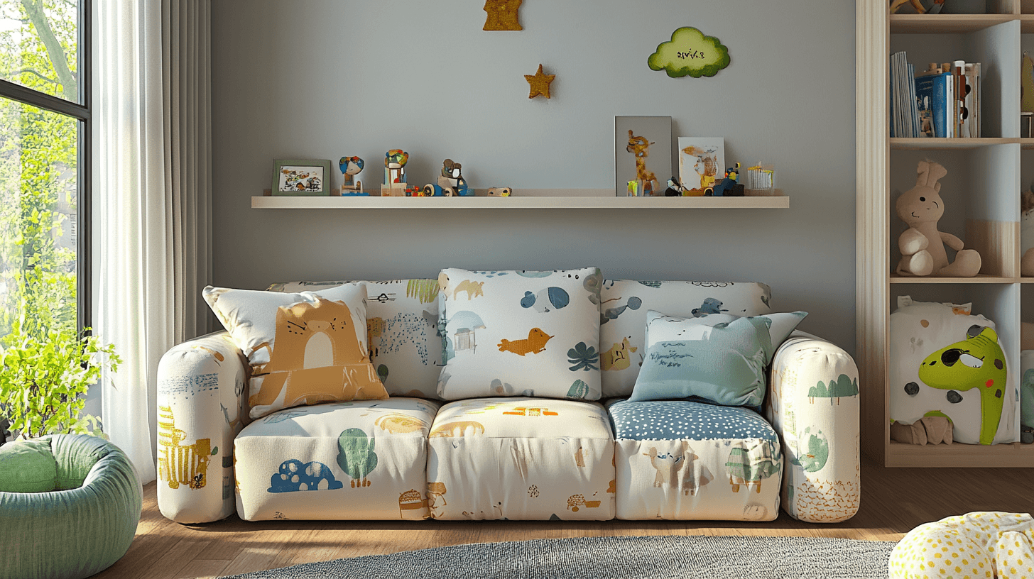 Différents types de canapés pour enfants
