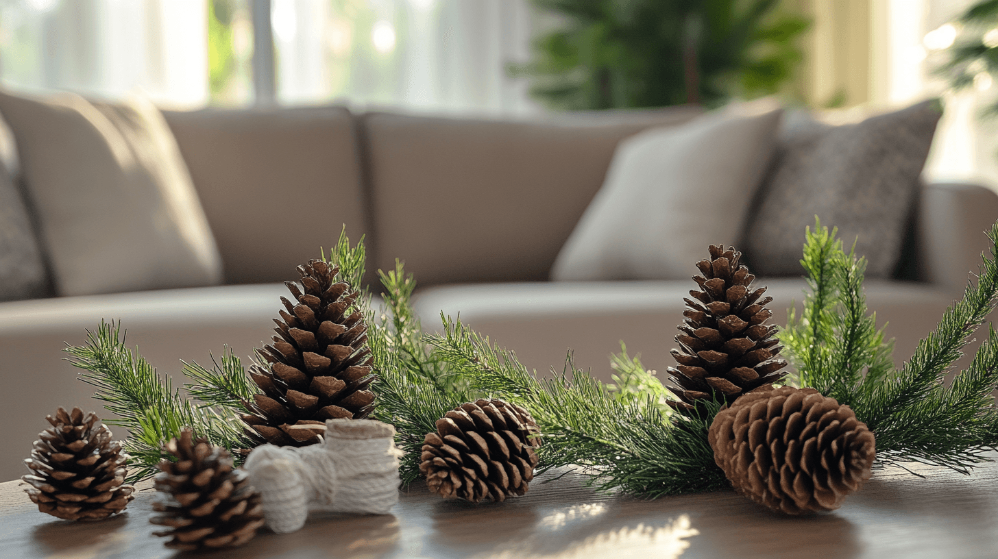 Éléments naturels pour une atmosphère hivernale