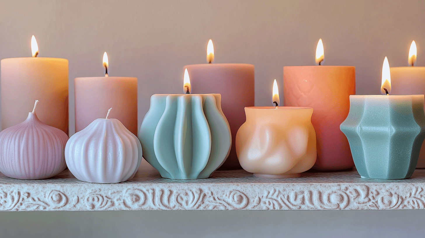 Idées créatives pour des bougies DIY