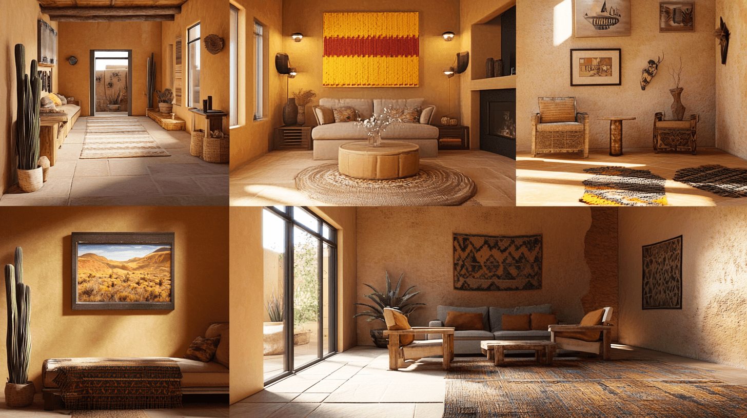 Styles de vie dans le style Southwestern