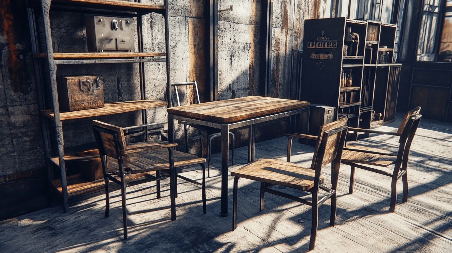 Meubles de style industriel : la fonctionnalité rencontre le design