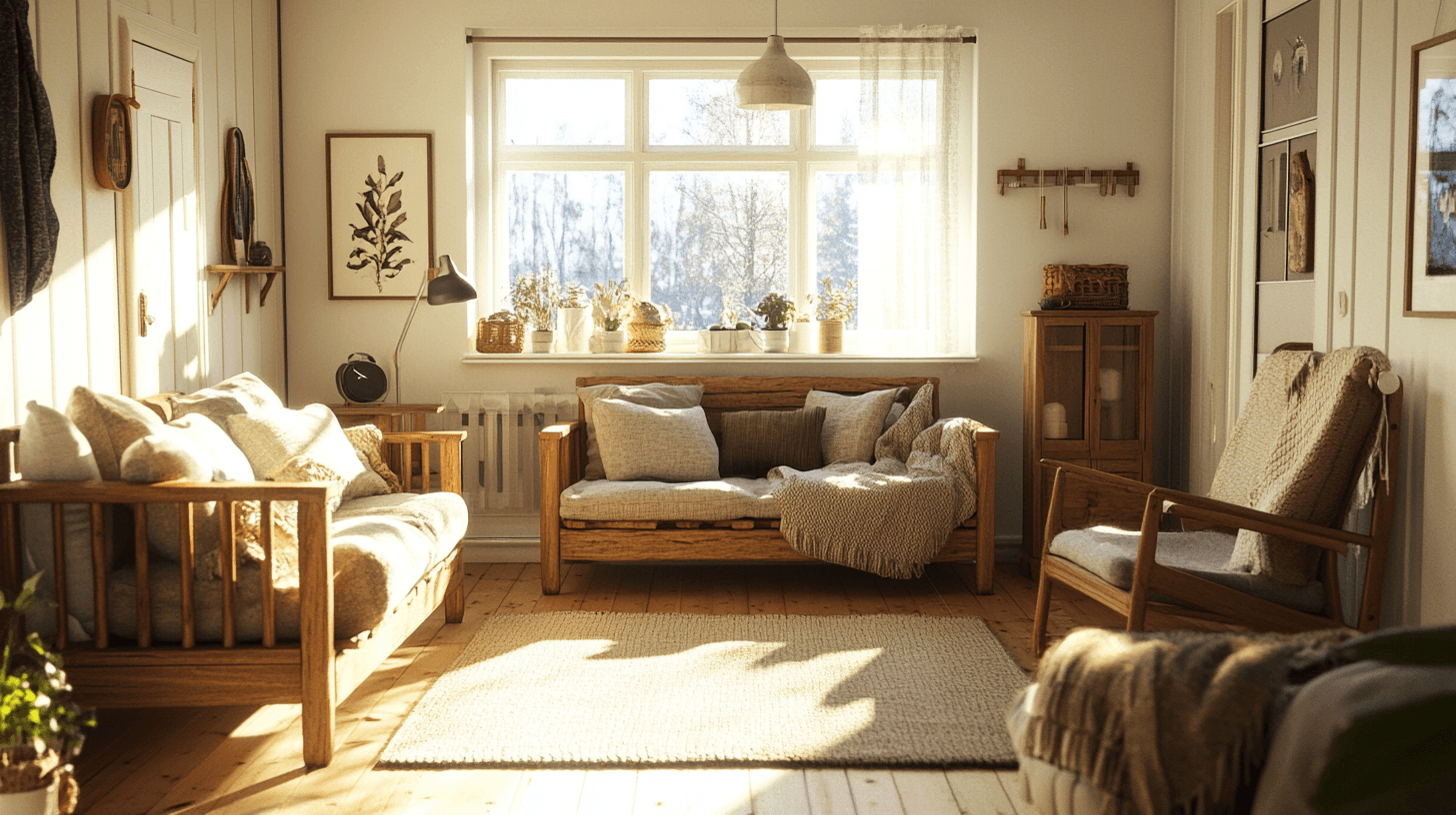 Style maison de campagne nordique : Rustique et clair à la fois