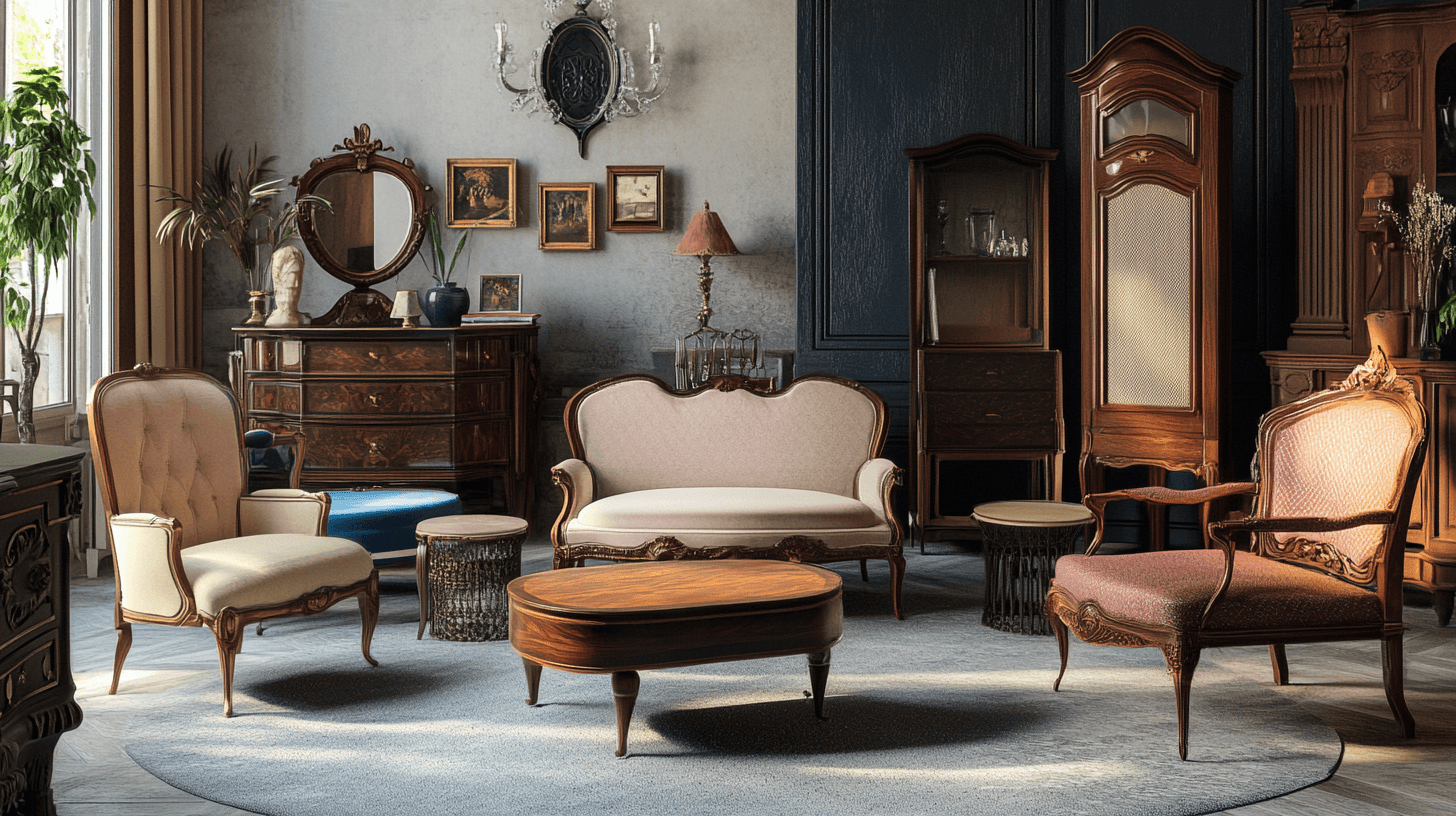 La diversité des meubles vintage : De l'Art Déco au Mid-Century Modern
