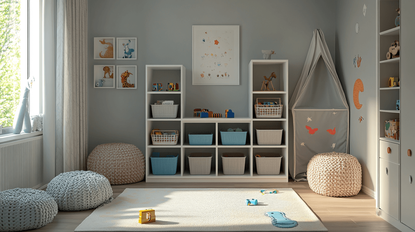 Aménagement optimal de l'espace pour le jeu et l'ordre