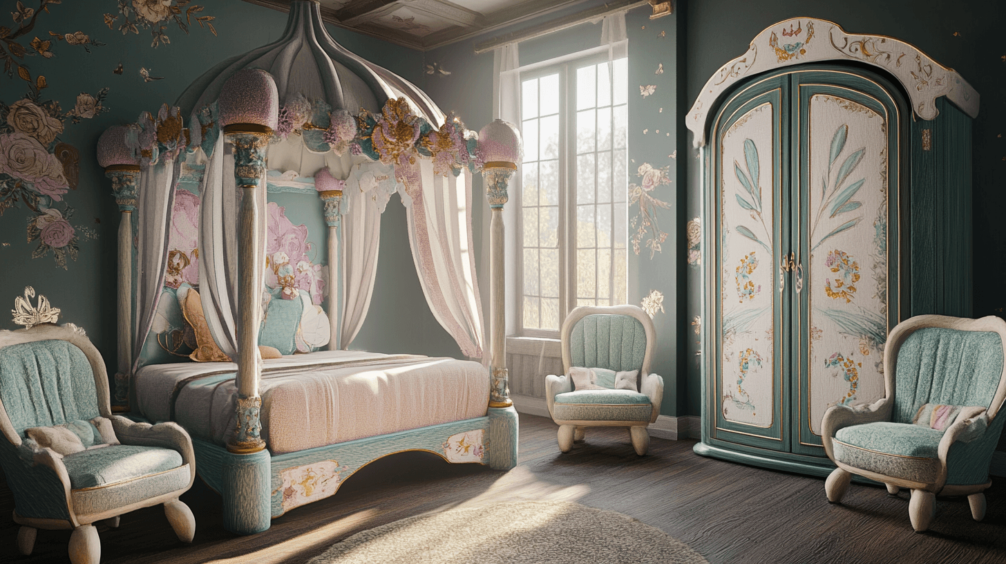 Meubles féeriques pour la chambre d'enfant